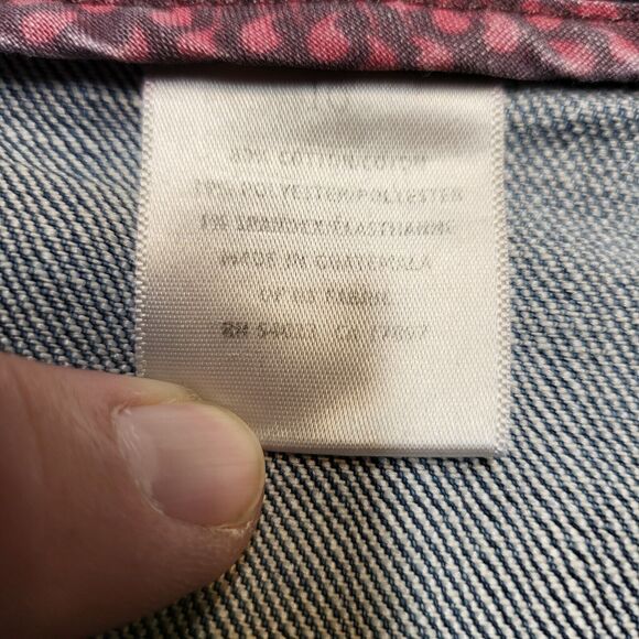 Old Navy Jeans Womens Size 10 Blue Lowest Rise Straight Distressed Denim Stretch - Picture 4 of 12